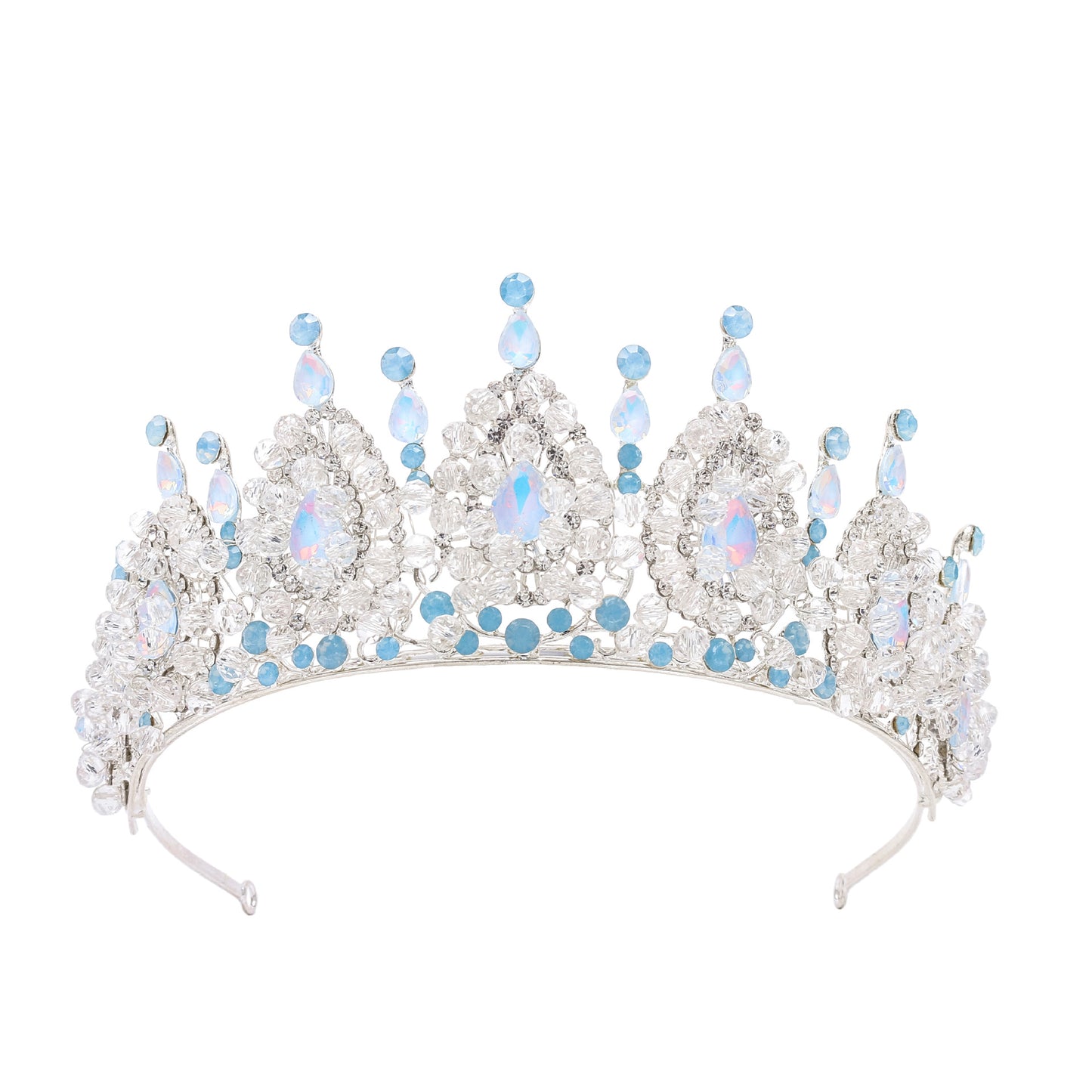 2026 Bridal Baroque Tiara Quinceanera Queen Girl Crowns
