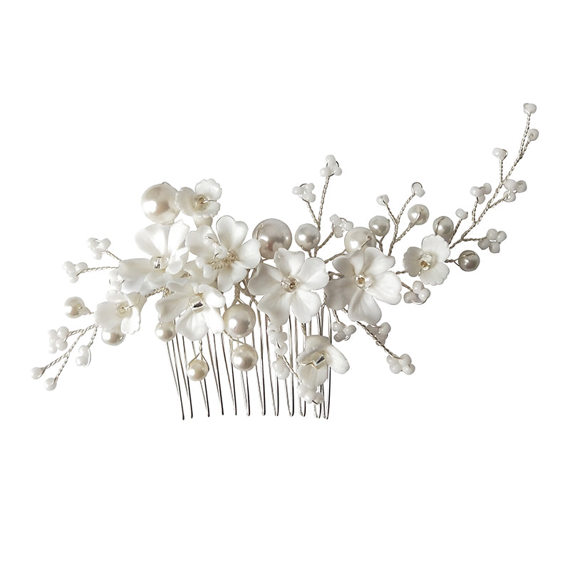 Cherry Blossom Bridal Hair Comb