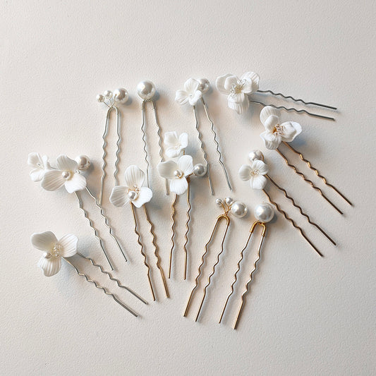 Cute Romantic Hair Pin 6pcs Set