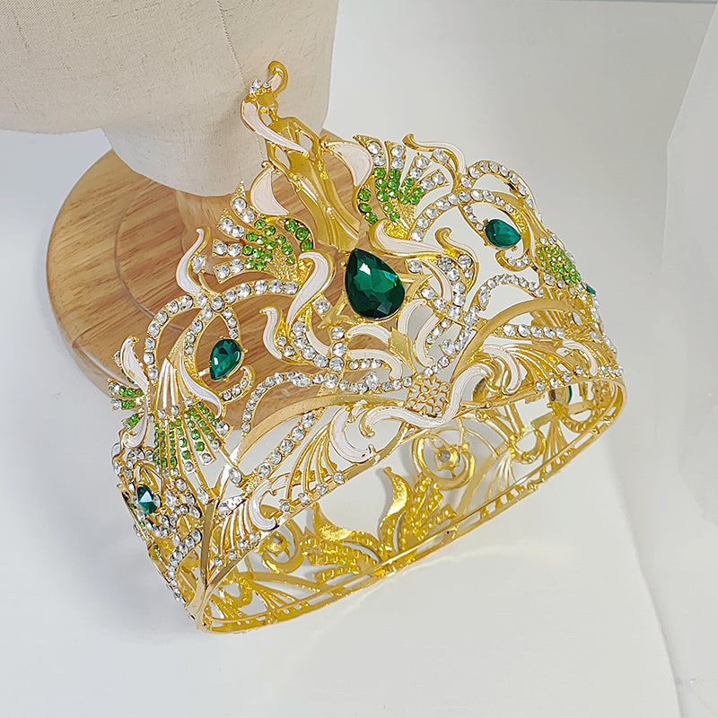 Miss Grand Thailand Crown Beauty Pageant Rhinestone Tiara Party Stage Show Hair Jewelry