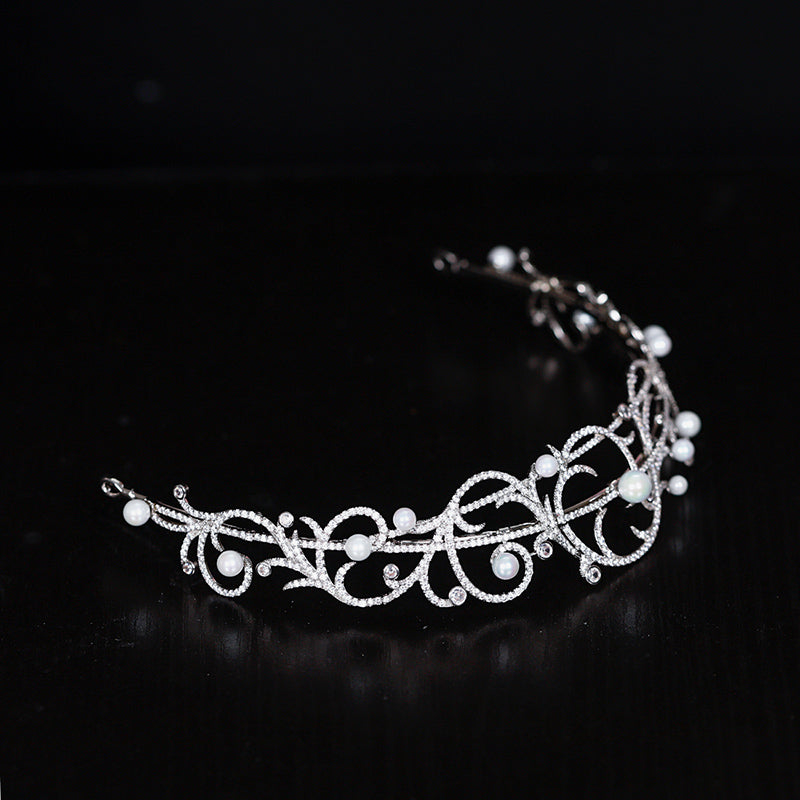 AAA Cubic Zircon Wedding Photo Shooting Zircon Evening Dress Head Accessories