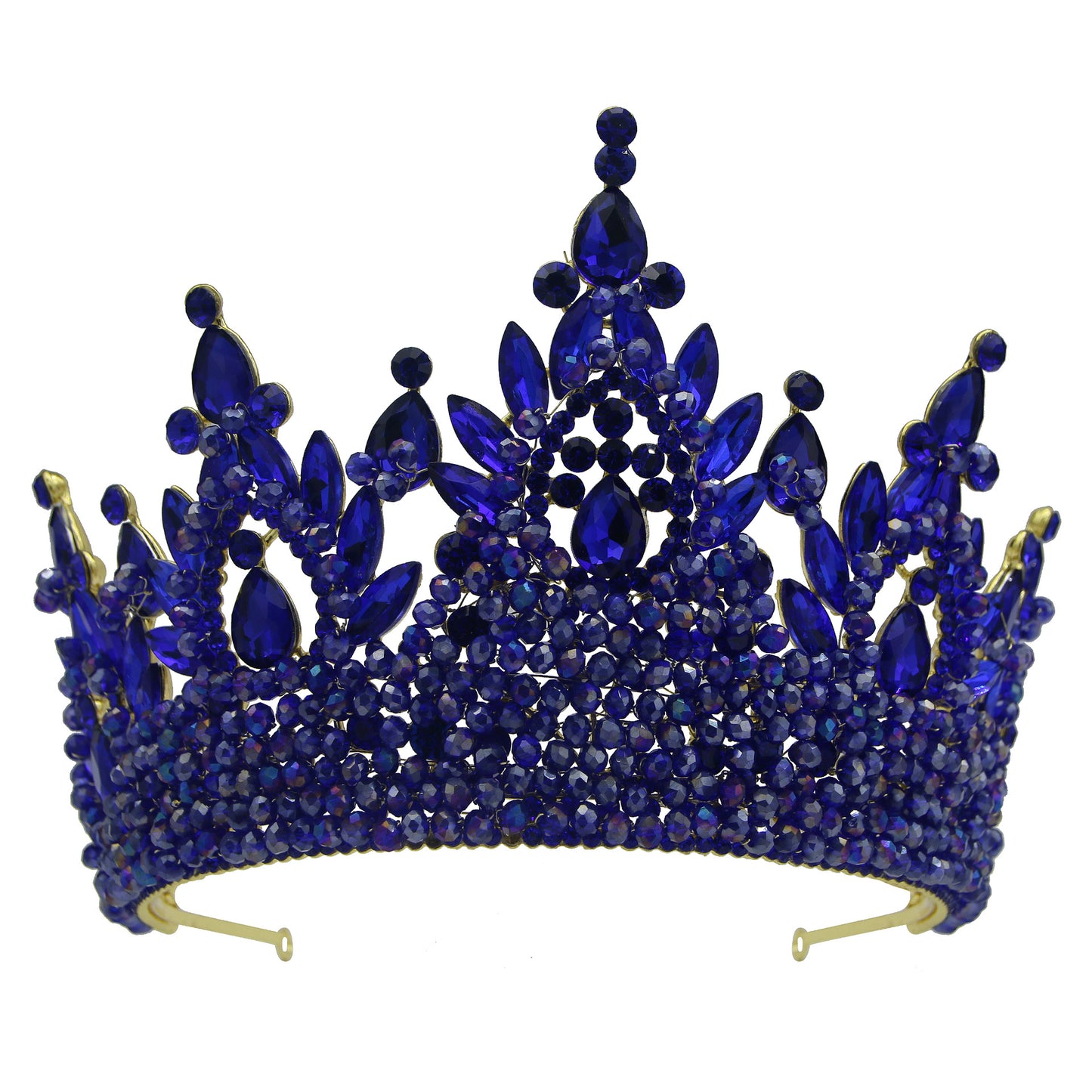Quinceanera Party Prom Wedding Crystal Colorful Crowns
