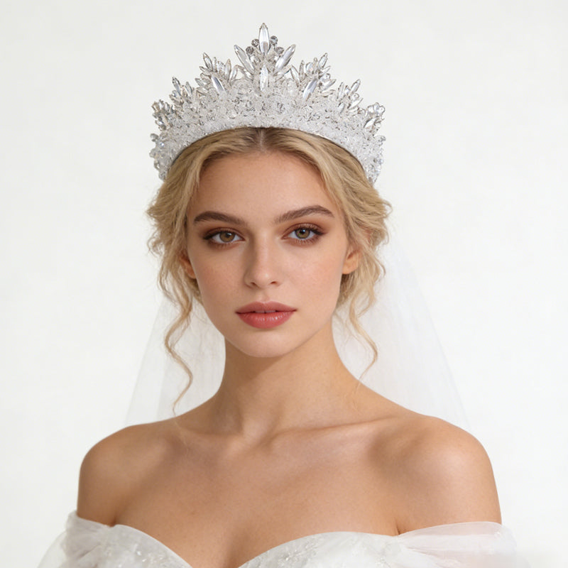 Delicate Beauty Crystal Crown for Women Bride Party