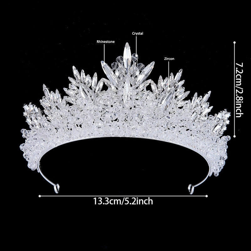 Delicate Beauty Crystal Crown for Women Bride Party