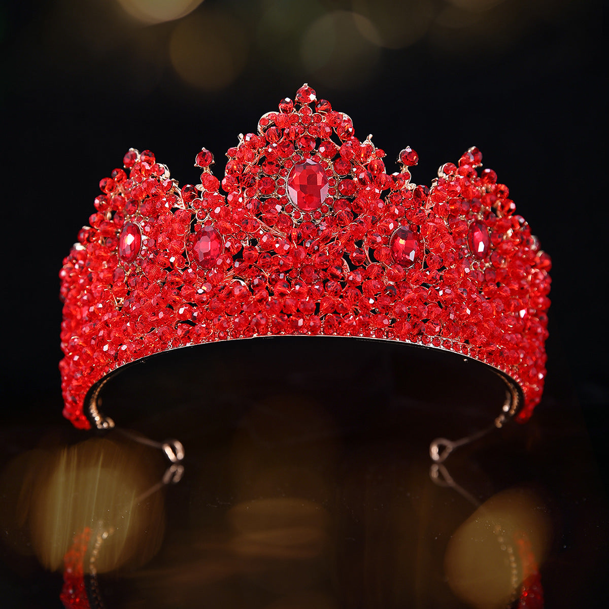 Princess Crystal Crown for Wedding,Quinceanera,Birthday,Prom