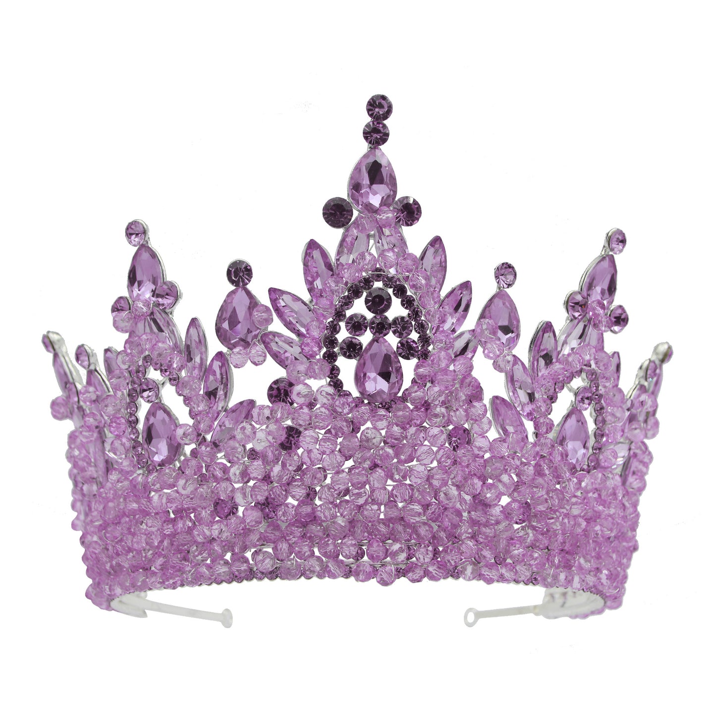 Quinceanera Party Prom Wedding Crystal Colorful Crowns
