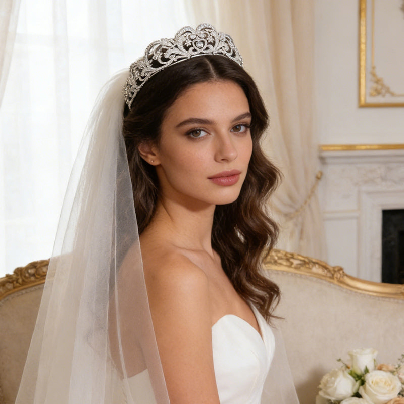 Royal Wedding Crown,Princess Diana Tiaras for Bride