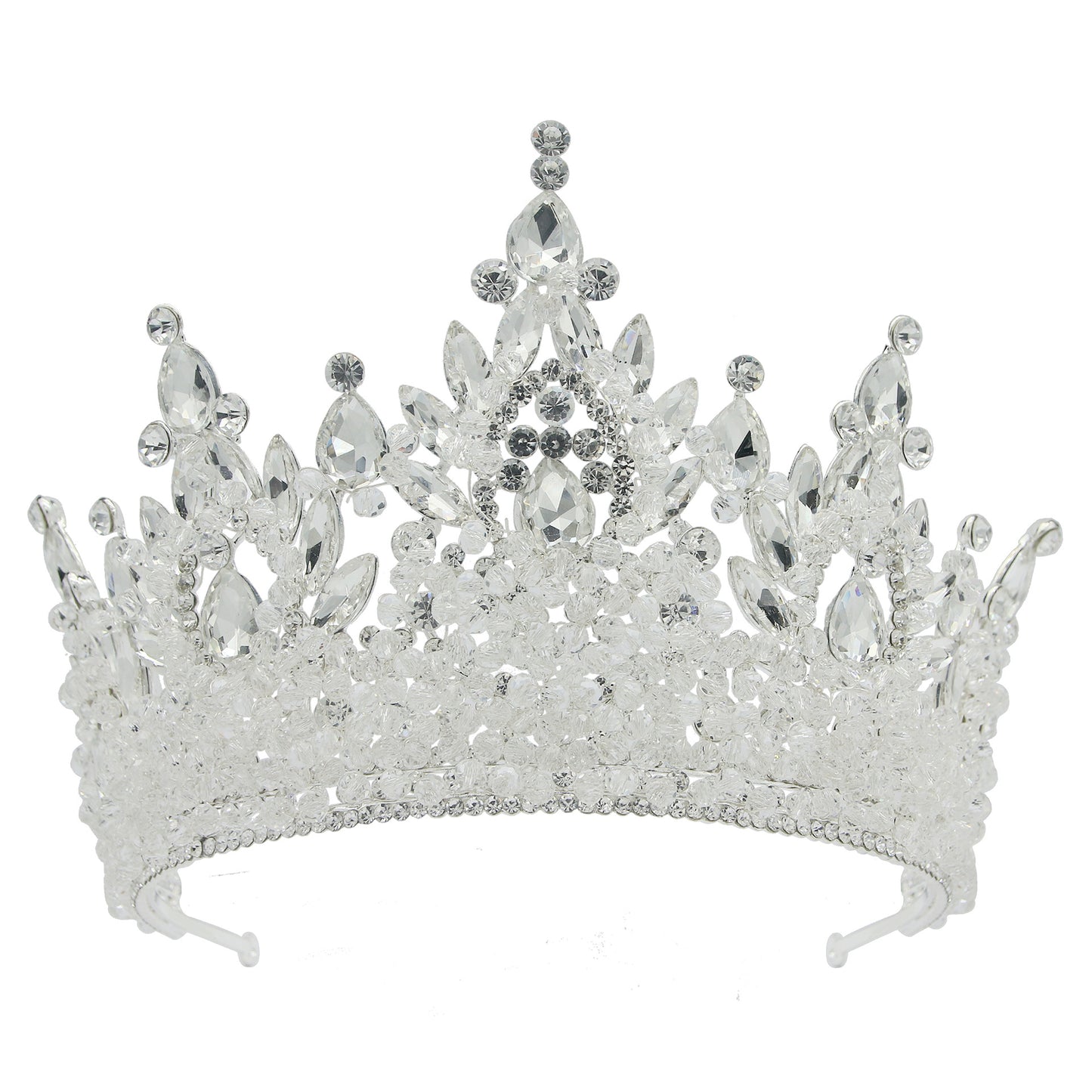 Quinceanera Party Prom Wedding Crystal Colorful Crowns