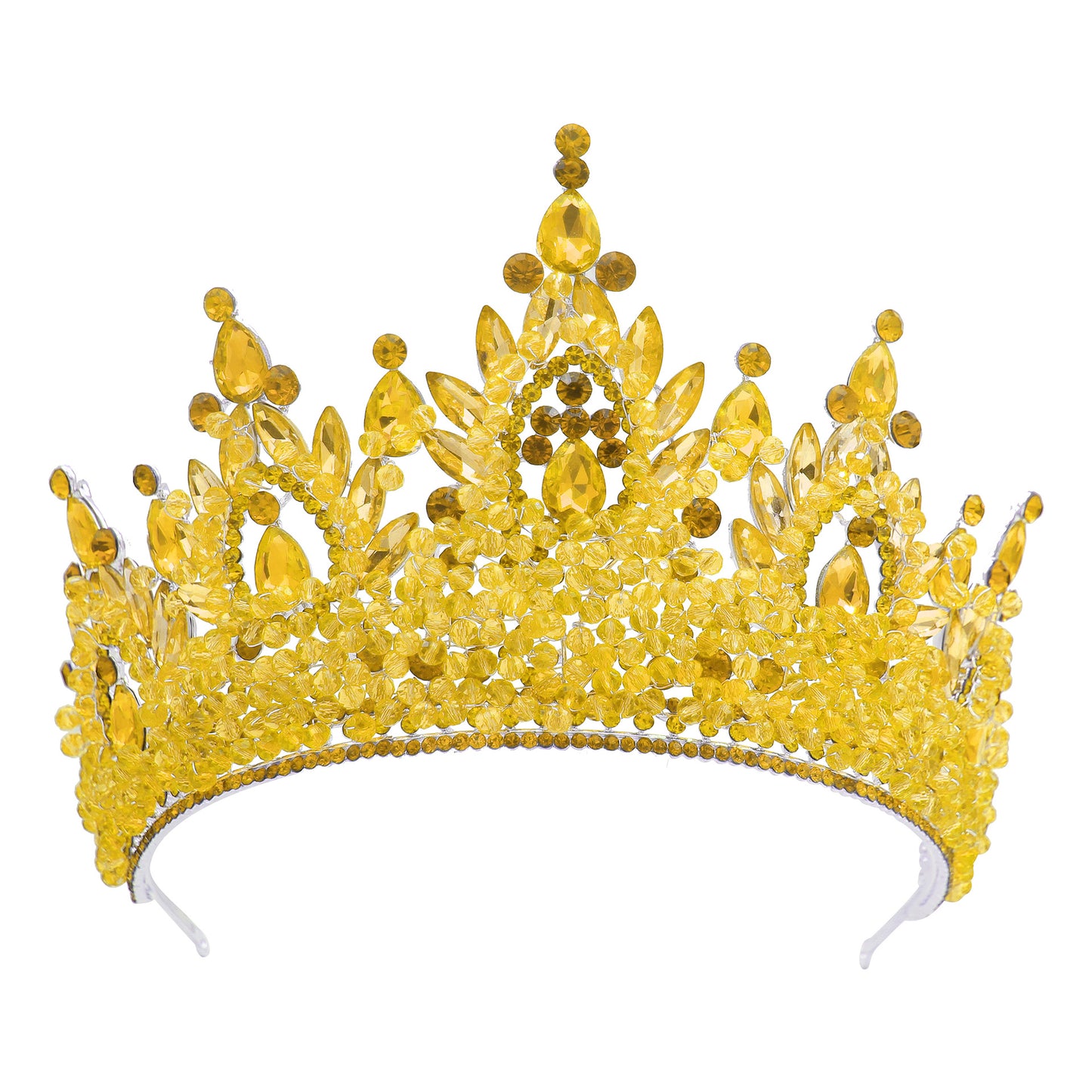 Quinceanera Party Prom Wedding Crystal Colorful Crowns